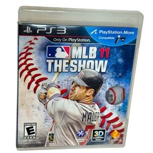 MLB 11: The Show Sony PlayStation 3 PS3 Complete In Box CIB Tested Authentic OEM